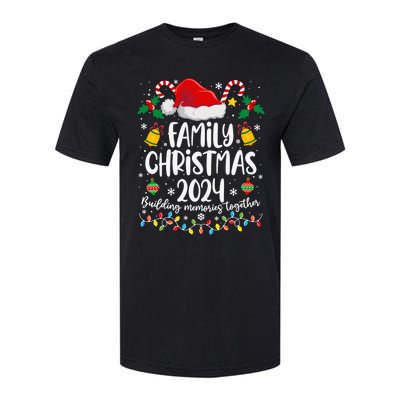 Family Christmas 2024 Group Matching Xmas Squad Softstyle CVC T-Shirt