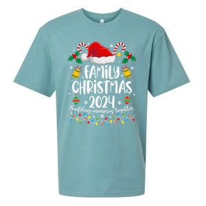 Family Christmas 2024 Group Matching Xmas Squad Sueded Cloud Jersey T-Shirt