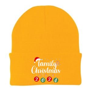 Family Christmas 2024 Matching Group Knit Cap Winter Beanie