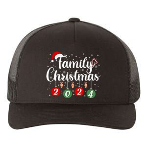 Family Christmas 2024 Matching Group Yupoong Adult 5-Panel Trucker Hat