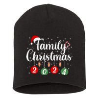 Family Christmas 2024 Matching Group Short Acrylic Beanie