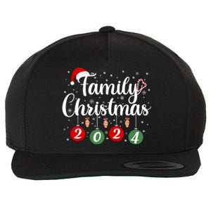 Family Christmas 2024 Matching Group Wool Snapback Cap