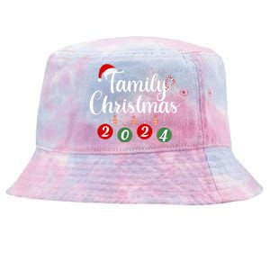 Family Christmas 2024 Matching Group Tie-Dyed Bucket Hat