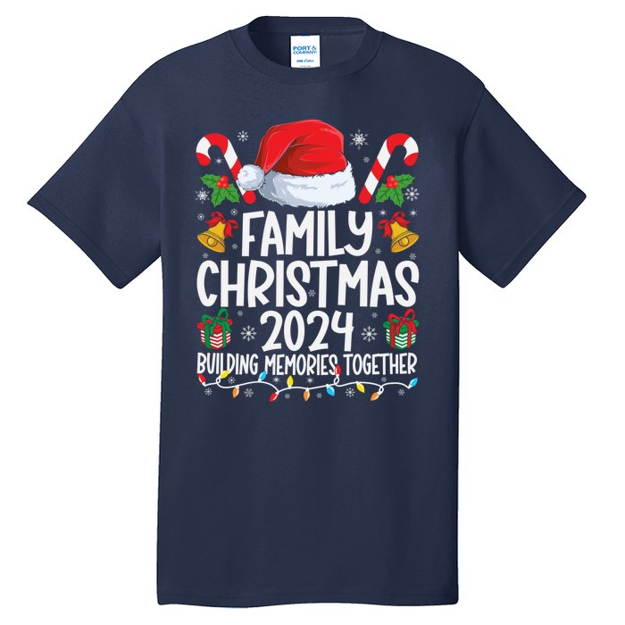 Family Christmas 2024 Group Matching Xmas Squad Tall T-Shirt