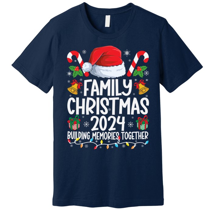 Family Christmas 2024 Group Matching Xmas Squad Premium T-Shirt