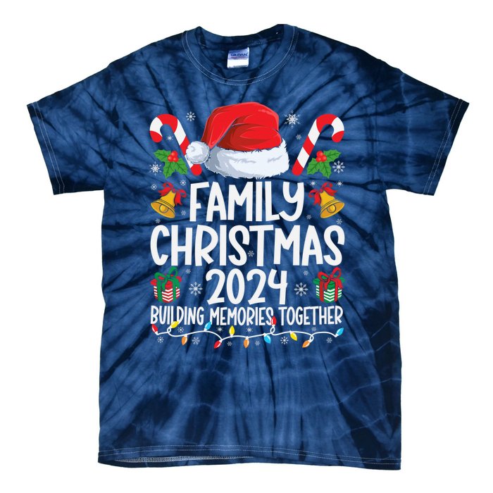 Family Christmas 2024 Group Matching Xmas Squad Tie-Dye T-Shirt