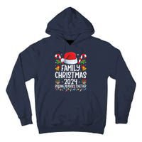 Family Christmas 2024 Group Matching Xmas Squad Tall Hoodie