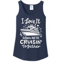 Family Cruise 2024 I Love It When WeRe Cruisin Together Ladies Essential Tank