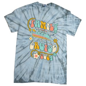 Family Cruise 2024 Cruise Trip Cruising Family Vacation Tie-Dye T-Shirt