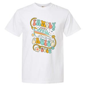 Family Cruise 2024 Cruise Trip Cruising Family Vacation Garment-Dyed Heavyweight T-Shirt