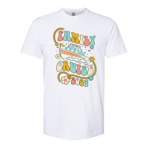 Family Cruise 2024 Cruise Trip Cruising Family Vacation Softstyle CVC T-Shirt