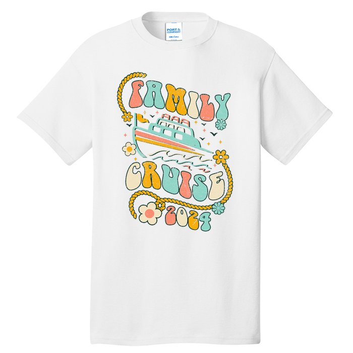 Family Cruise 2024 Cruise Trip Cruising Family Vacation Tall T-Shirt