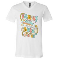 Family Cruise 2024 Cruise Trip Cruising Family Vacation V-Neck T-Shirt