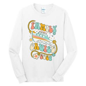 Family Cruise 2024 Cruise Trip Cruising Family Vacation Tall Long Sleeve T-Shirt