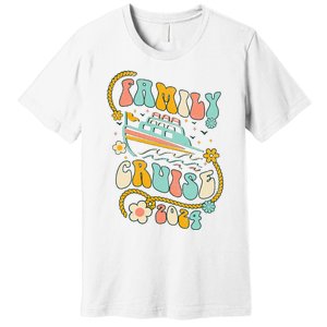 Family Cruise 2024 Cruise Trip Cruising Family Vacation Premium T-Shirt