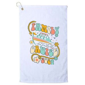 Family Cruise 2024 Cruise Trip Cruising Family Vacation Platinum Collection Golf Towel