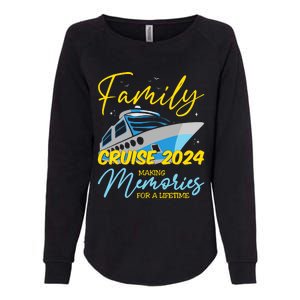 Family Cruise 2024 Sailing Cruising Vacation 2024 Womens California Wash Sweatshirt