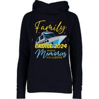 Family Cruise 2024 Sailing Cruising Vacation 2024 Womens Funnel Neck Pullover Hood