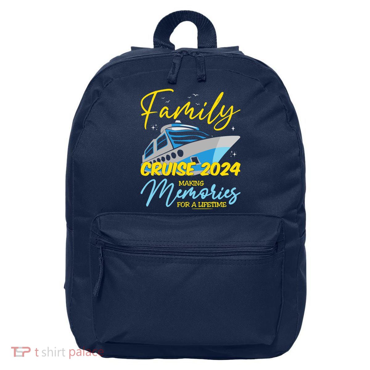 Family Cruise 2024 Sailing Cruising Vacation 2024 16 in Basic Backpack