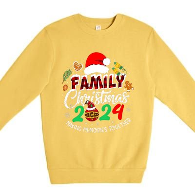 Family Christmas 2024 Making Memories Together Matching Family Premium Crewneck Sweatshirt