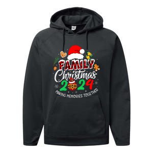 Family Christmas 2024 Making Memories Together Matching Family Performance Fleece Hoodie