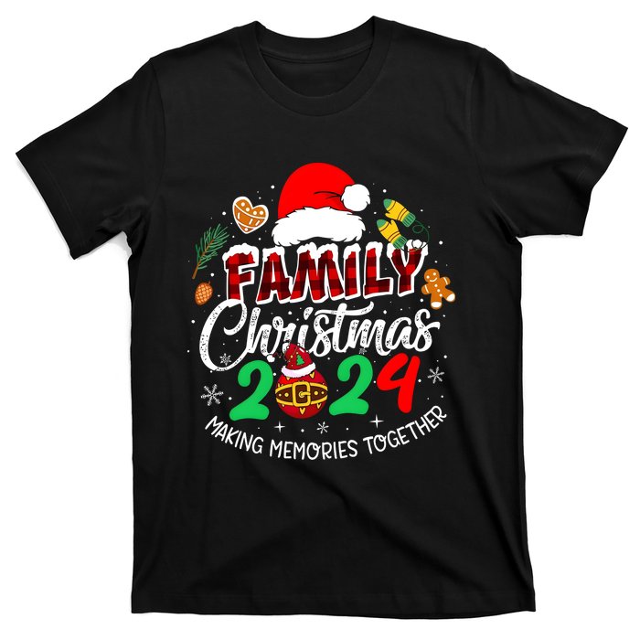 Family Christmas 2024 Making Memories Together Matching Family T-Shirt