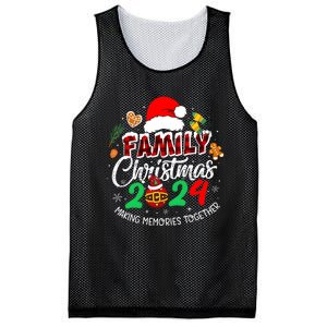 Family Christmas 2024 Making Memories Together Matching Family Mesh Reversible Basketball Jersey Tank