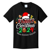 Family Christmas 2024 Making Memories Together Matching Family Kids T-Shirt