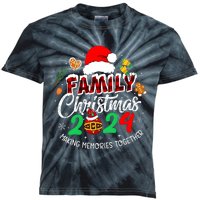 Family Christmas 2024 Making Memories Together Matching Family Kids Tie-Dye T-Shirt