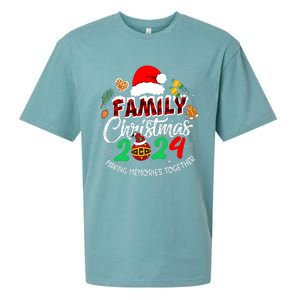 Family Christmas 2024 Making Memories Together Matching Family Sueded Cloud Jersey T-Shirt