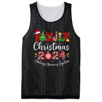 Family Christmas 2024 Making Memories Together Matching Family Mesh Reversible Basketball Jersey Tank