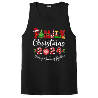 Family Christmas 2024 Making Memories Together Matching Family PosiCharge Competitor Tank