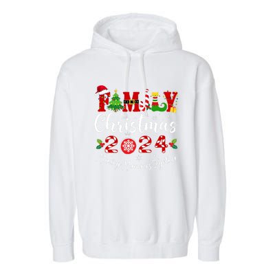 Family Christmas 2024 Making Memories Together Matching Family Garment-Dyed Fleece Hoodie