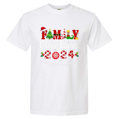 Family Christmas 2024 Making Memories Together Matching Family Garment-Dyed Heavyweight T-Shirt