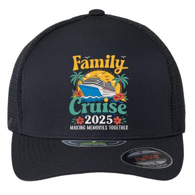 Family Cruise 2025 Vacation Trip Family Matching Cruise Ship Flexfit Unipanel Trucker Cap
