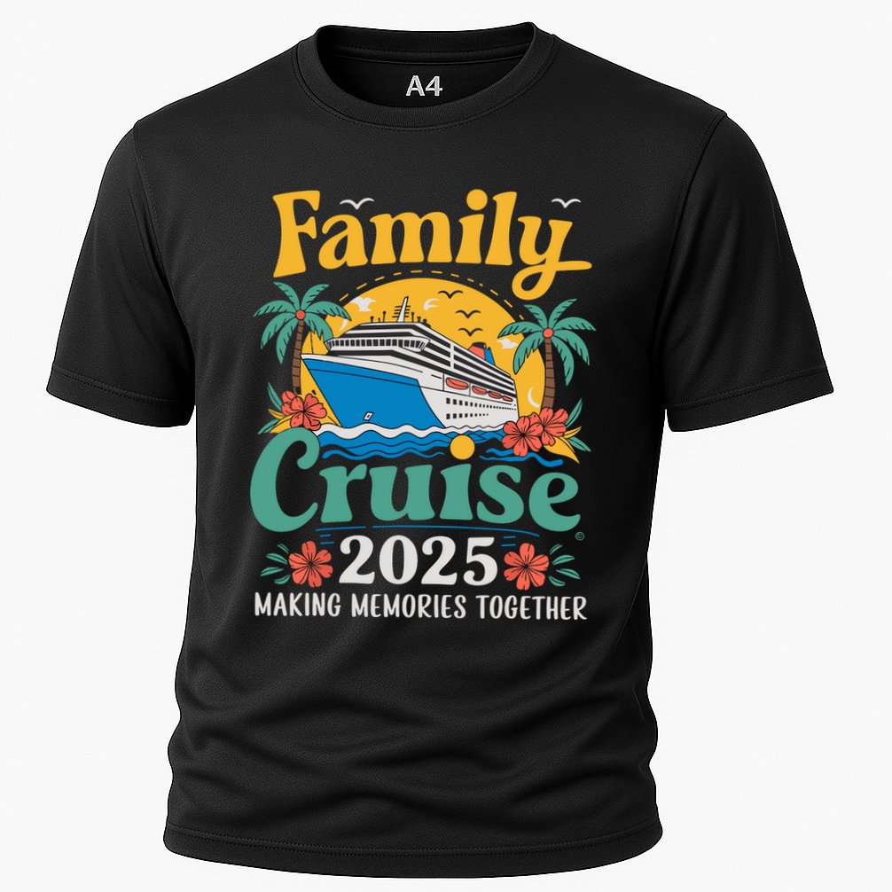 Family Cruise 2025 Vacation Trip Family Matching Cruise Ship Cooling Performance Crew T-Shirt