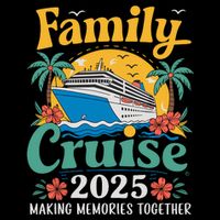 Family Cruise 2025 Vacation Trip Family Matching Cruise Ship Cooling Performance Crew T-Shirt