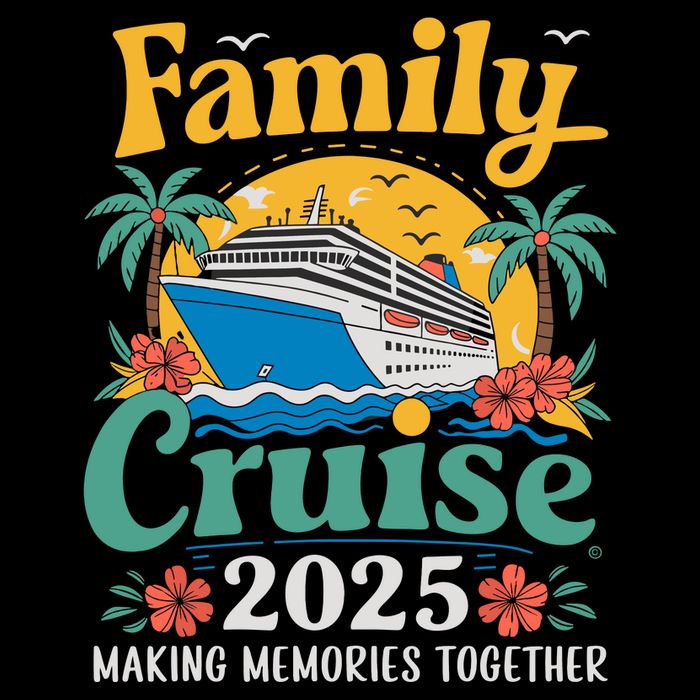 Family Cruise 2025 Vacation Trip Family Matching Cruise Ship Cooling Performance Crew T-Shirt