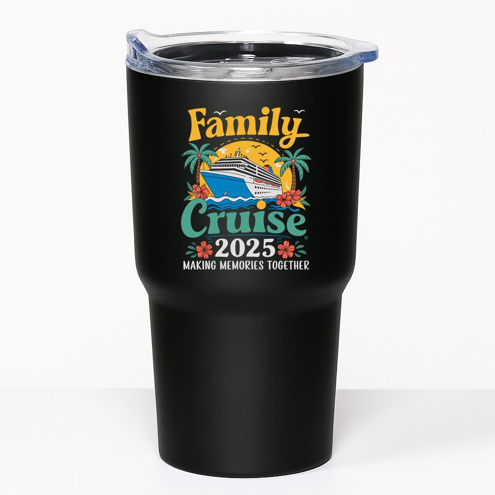 Family Cruise 2025 Vacation Trip Family Matching Cruise Ship Tumbler