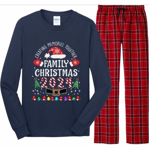 Family Christmas 2024 Creating Memories Together Long Sleeve Pajama Set