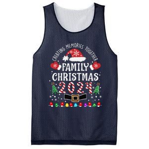 Family Christmas 2024 Creating Memories Together Mesh Reversible Basketball Jersey Tank