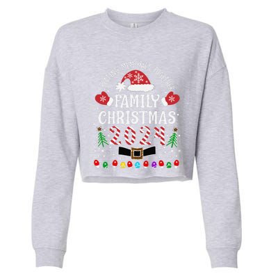 Family Christmas 2024 Creating Memories Together Cropped Pullover Crew