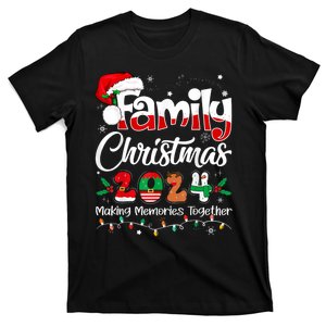 Family Christmas 2024 Matching Outfit Xmas Squad Santa T-Shirt