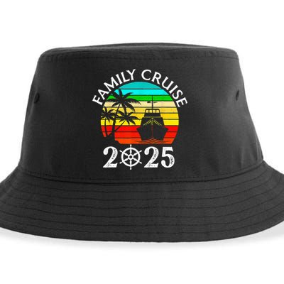 Family Cruise 2025 Vacation Trip Cruising Family Matching Sustainable Bucket Hat