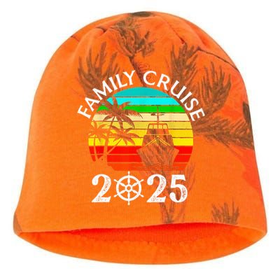 Family Cruise 2025 Vacation Trip Cruising Family Matching Kati - Camo Knit Beanie