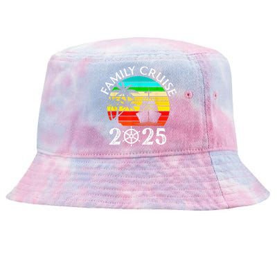 Family Cruise 2025 Vacation Trip Cruising Family Matching Tie-Dyed Bucket Hat