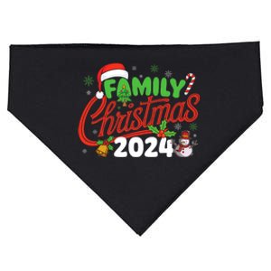 Family Christmas 2024 Xmas Christmas Squad USA-Made Doggie Bandana