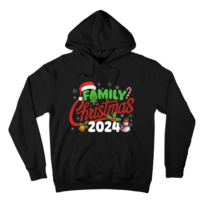 Family Christmas 2024 Xmas Christmas Squad Hoodie