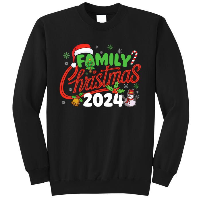 Family Christmas 2024 Xmas Christmas Squad Sweatshirt