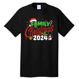 Family Christmas 2024 Xmas Christmas Squad Tall T-Shirt